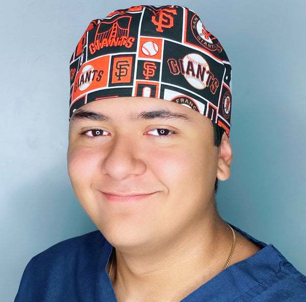 San Fransisco Baseball Team Unisex Sport Scrub Cap