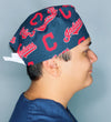 Cleveland Baseball Team Unisex Sport Scrub Cap