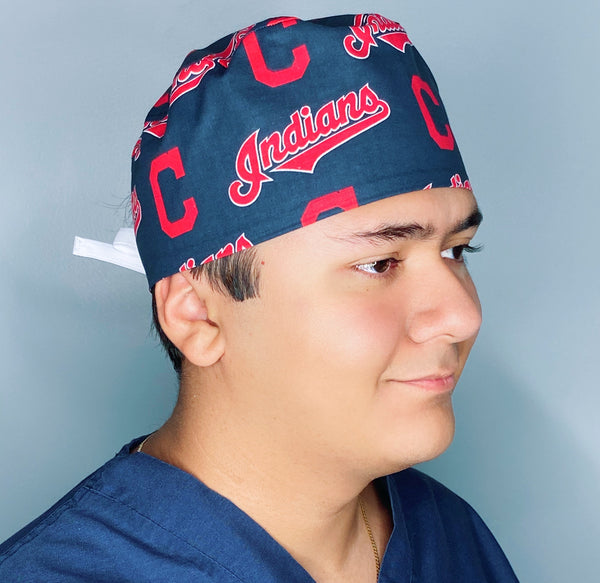 Cleveland Baseball Team Unisex Sport Scrub Cap