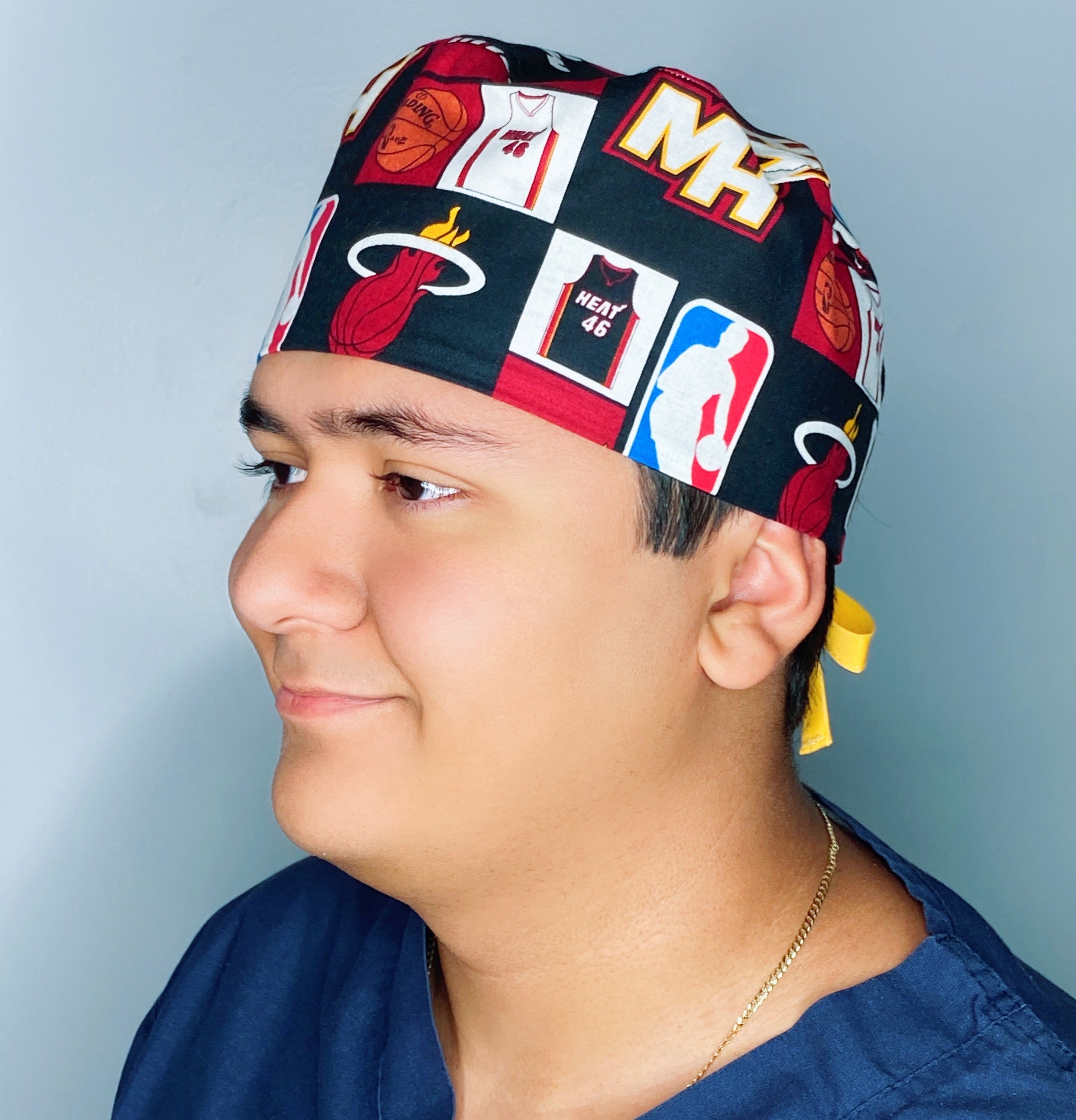 Miami Basketball Team Unisex Sport Scrub Cap