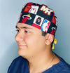 Miami Basketball Team Unisex Sport Scrub Cap