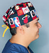 Miami Basketball Team Unisex Sport Scrub Cap
