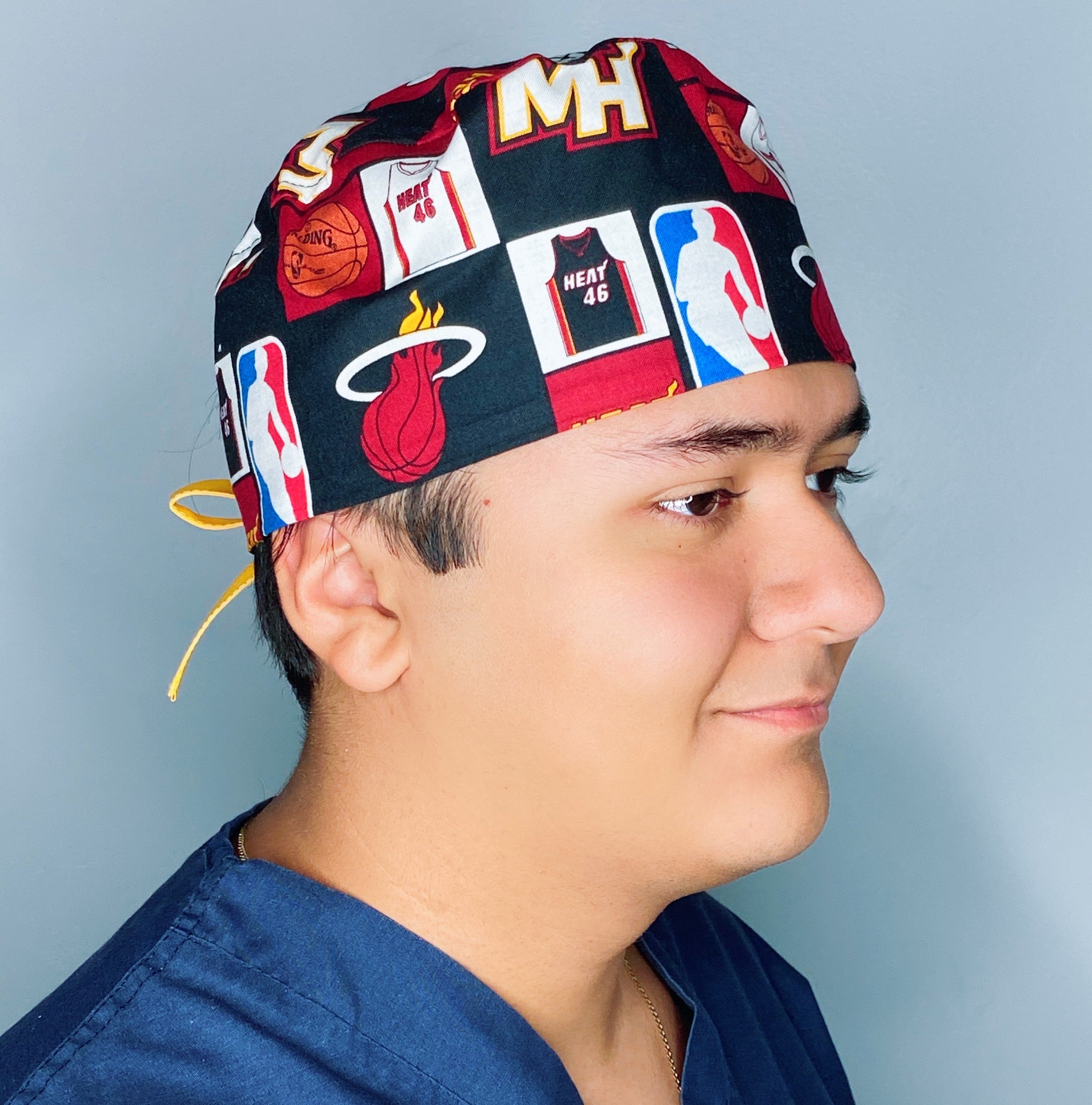Miami Basketball Team Unisex Sport Scrub Cap