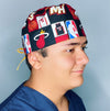Miami Basketball Team Unisex Sport Scrub Cap