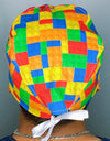 Colorful Legos Children's Toy Unisex Geek Scrub Cap