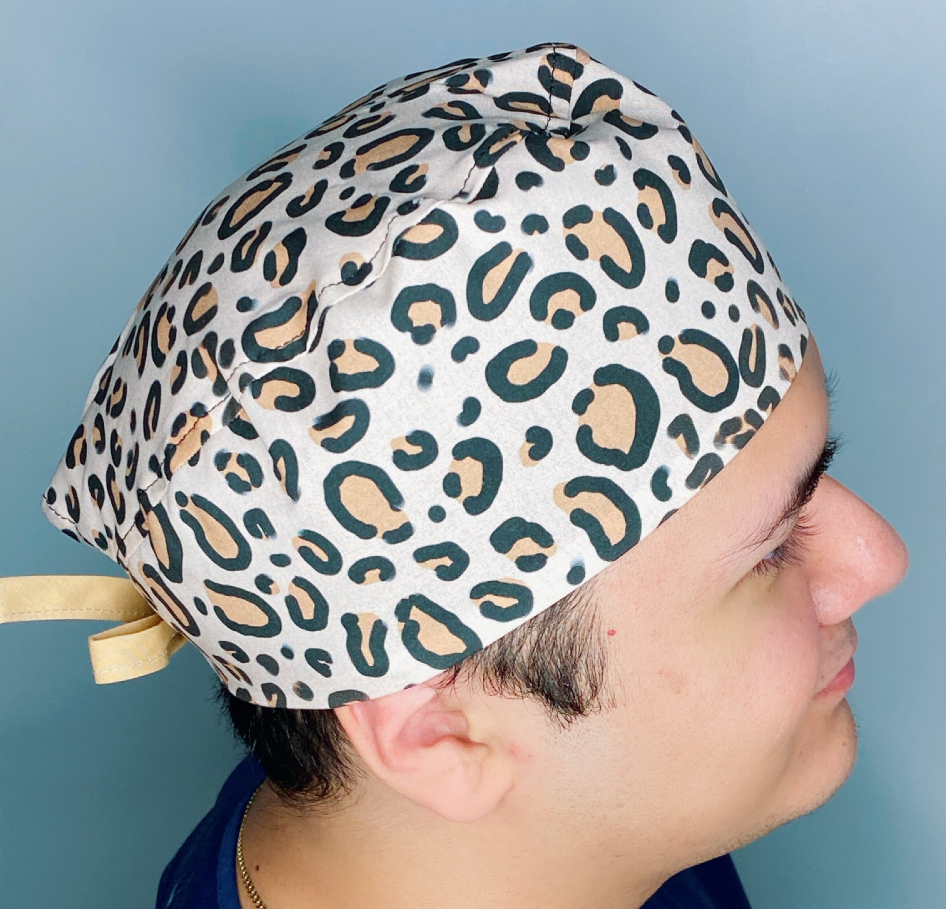 Cheetah Print Unisex Animal Scrub Cap