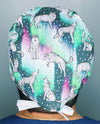 Wolves in the Northern Lights Unisex Animal Scrub Cap