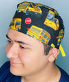 School Bus Unisex Sport Scrub Cap