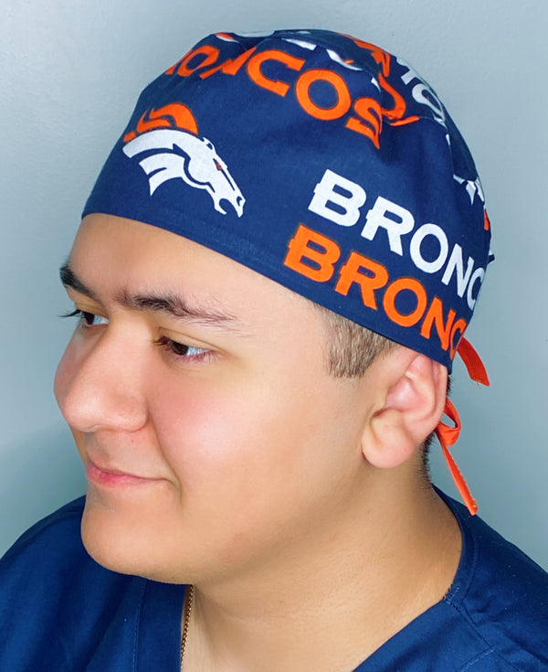 Denver Football Team Unisex Sport Scrub Cap