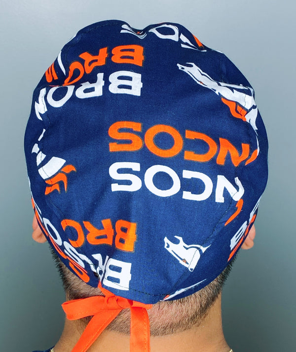 Denver Football Team Unisex Sport Scrub Cap