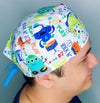 DJ Monsters Unisex Geek Scrub Cap