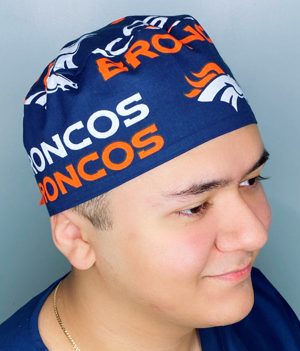 Denver Football Team Unisex Sport Scrub Cap