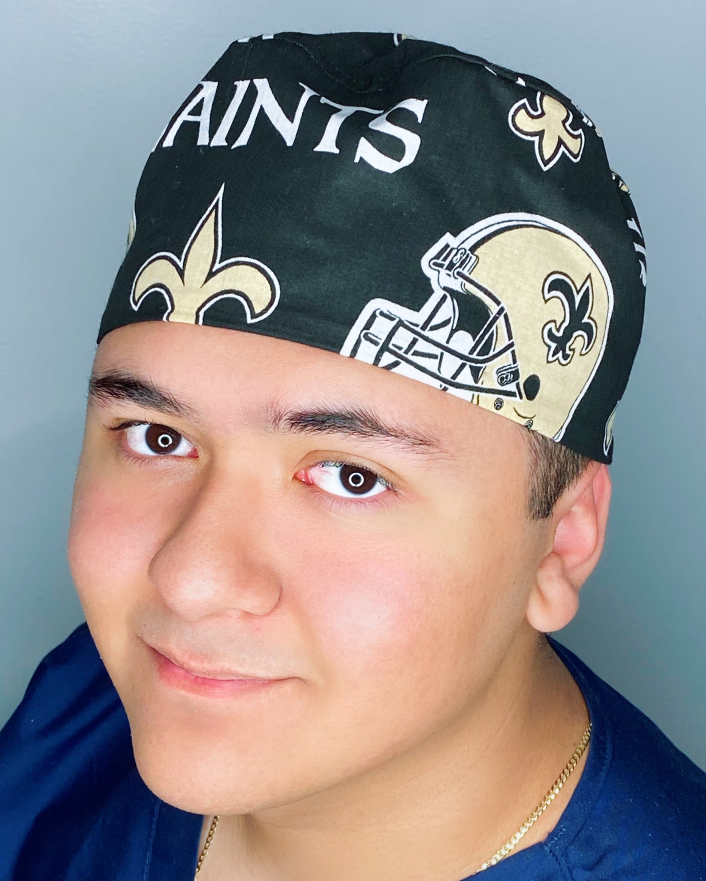 New Orleans Football Team Unisex Sport Scrub Cap