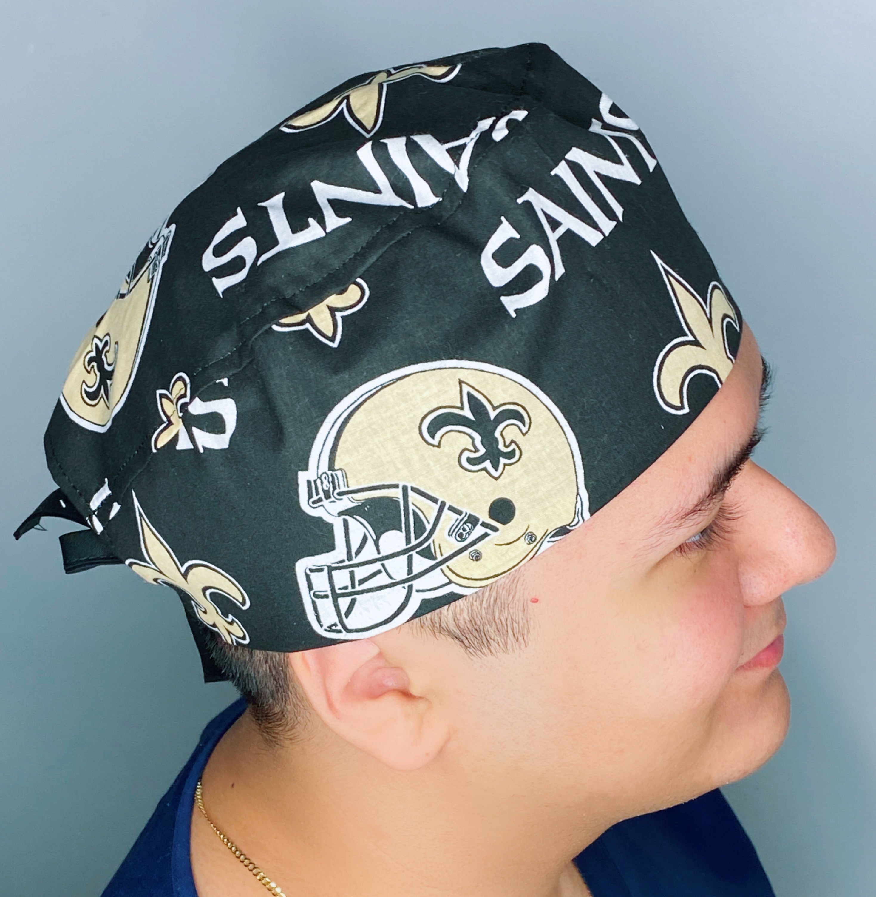 New Orleans Football Team Unisex Sport Scrub Cap