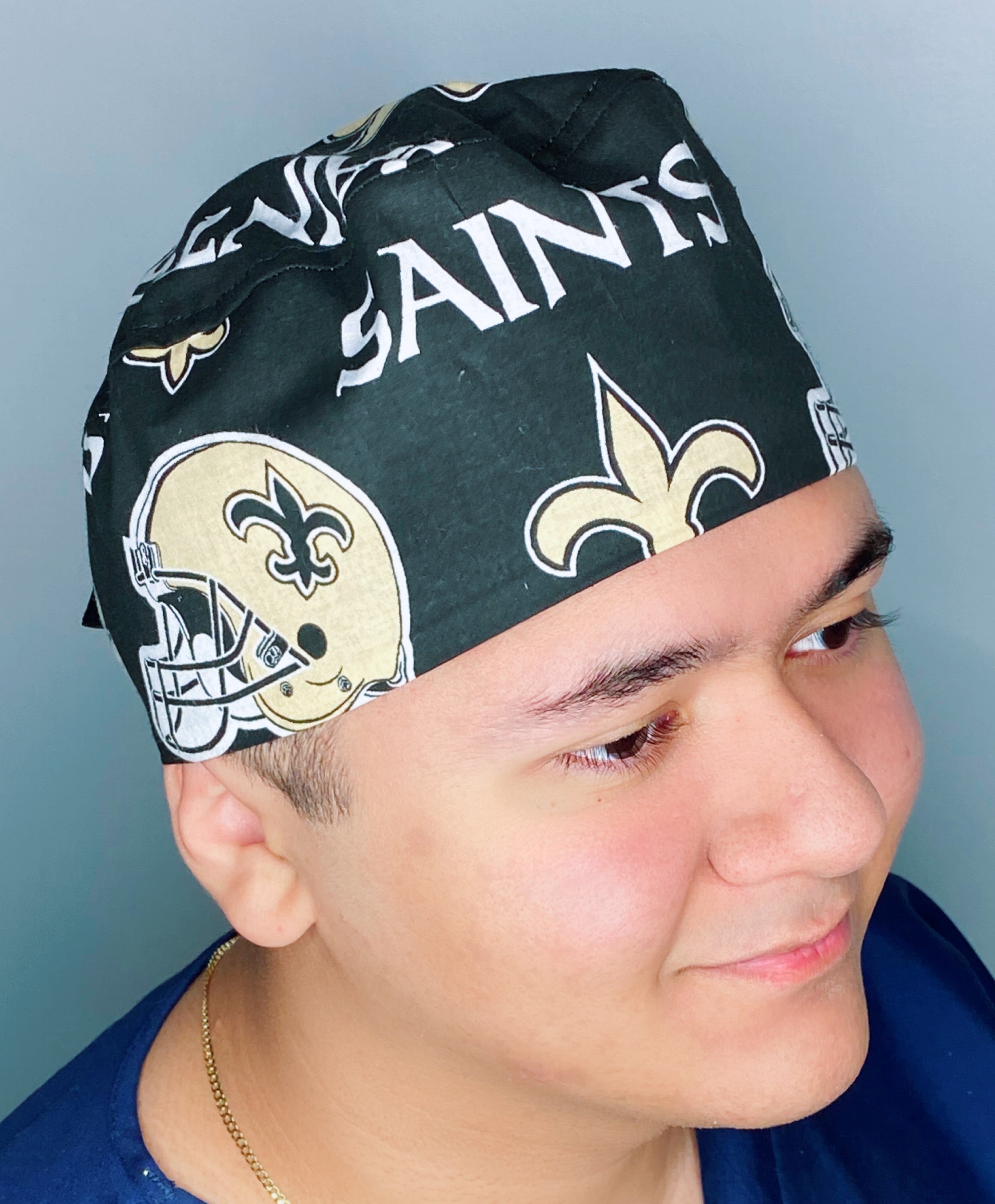 New Orleans Football Team Unisex Sport Scrub Cap