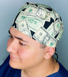 Money Bills Design Unisex Cute Scrub Cap