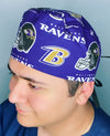 Baltimore Football Team Unisex Sport Scrub Cap