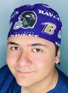 Baltimore Football Team Unisex Sport Scrub Cap