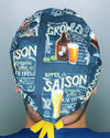 Craft Lager Beer Drink Unisex Food Scrub Cap