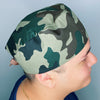 Camouflage Pattern Unisex Medical Theme Scrub Cap