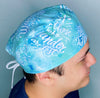 Not All Those Who Wonder Are Lost Tie Dye Design Unisex Cute Scrub Cap