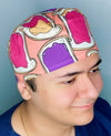 Peanut Butter & Jelly Sandwiches Unisex Food Scrub Cap