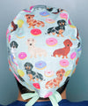 Dachshunds & Donuts Unisex Animal Scrub Cap