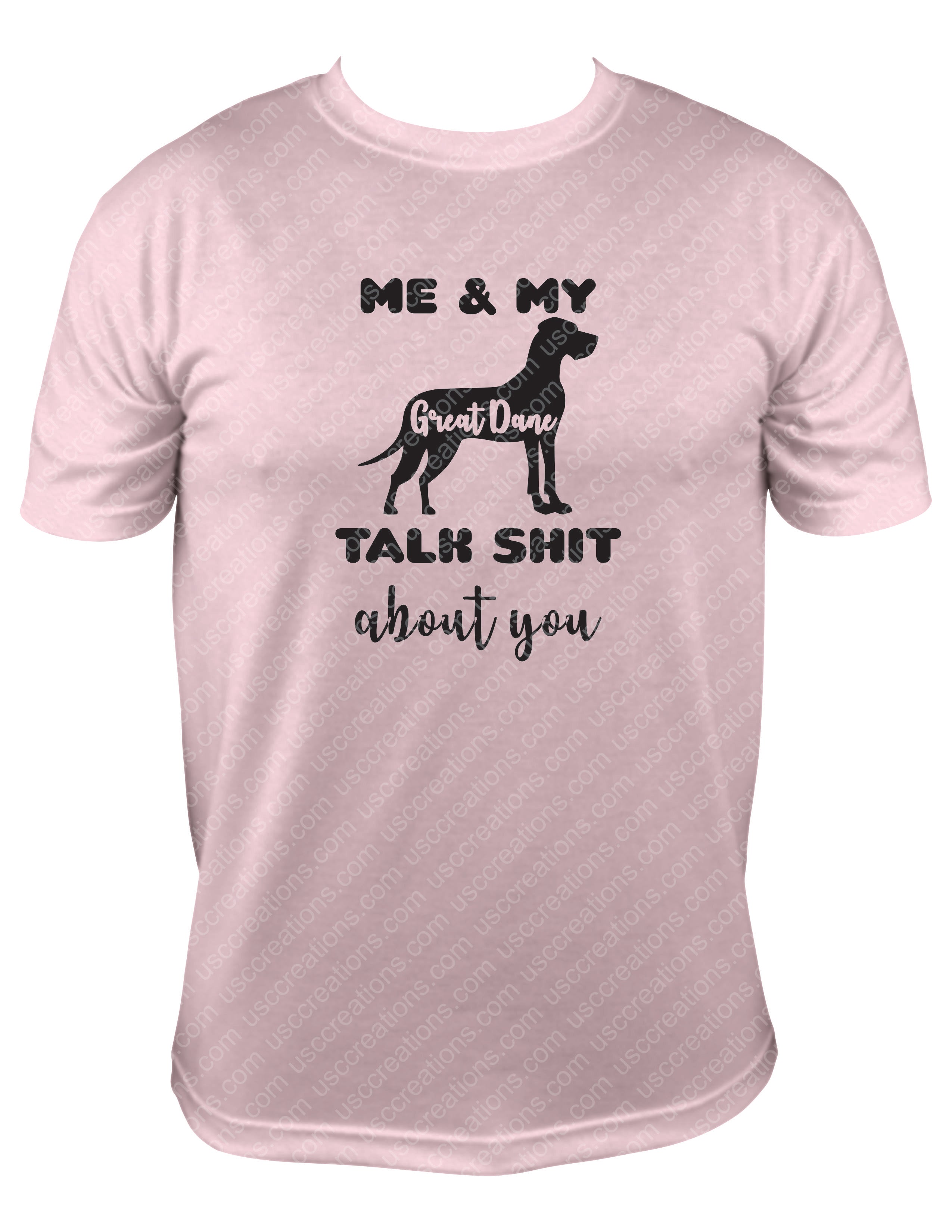 Me & My Dog Talk Sh*t About You - Choose Your Dog Breed Unisex T-Shirt