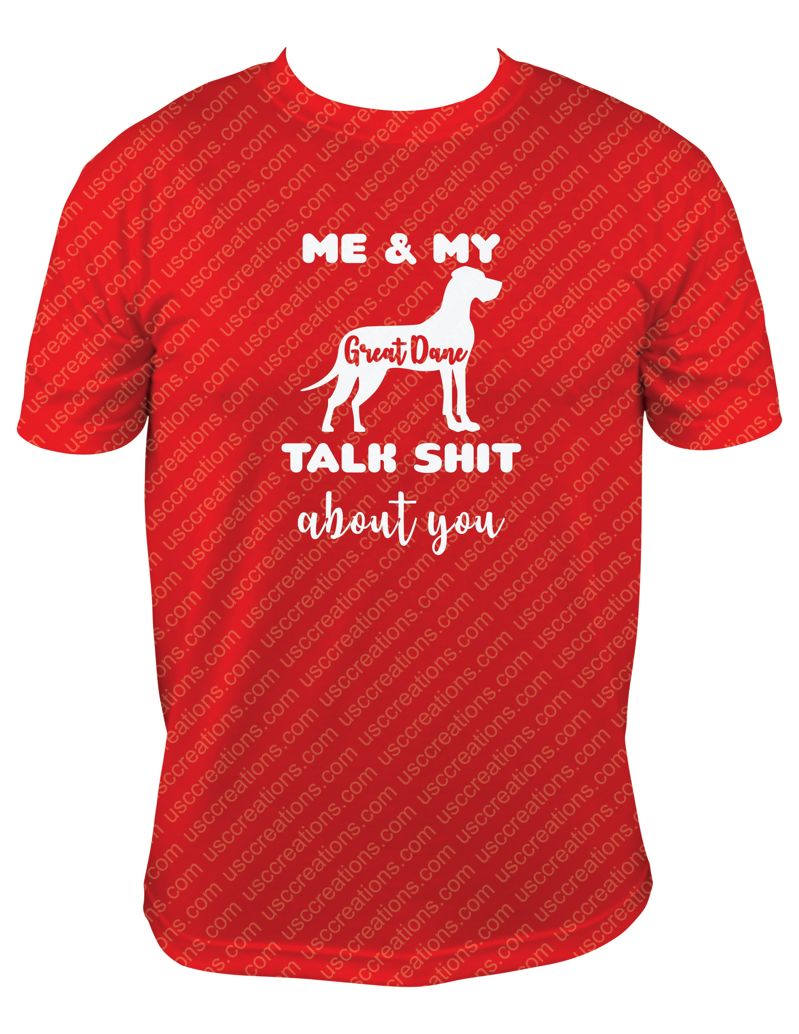 Me & My Dog Talk Sh*t About You - Choose Your Dog Breed Unisex T-Shirt