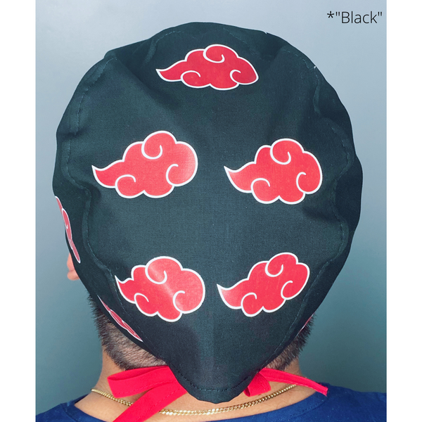 Popular Anime Symbols Custom Solid Color Unisex Scrub Cap