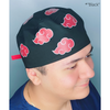 Popular Anime Symbols Custom Solid Color Unisex Scrub Cap