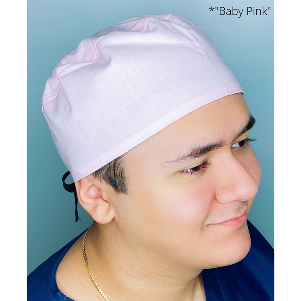 Solid Color "Baby Pink" Unisex Scrub Cap