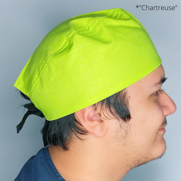 Solid Color "Chartreuse" Unisex Scrub Cap