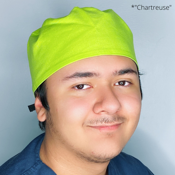 Solid Color "Chartreuse" Unisex Scrub Cap