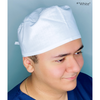 Solid Color "White" Unisex Scrub Cap