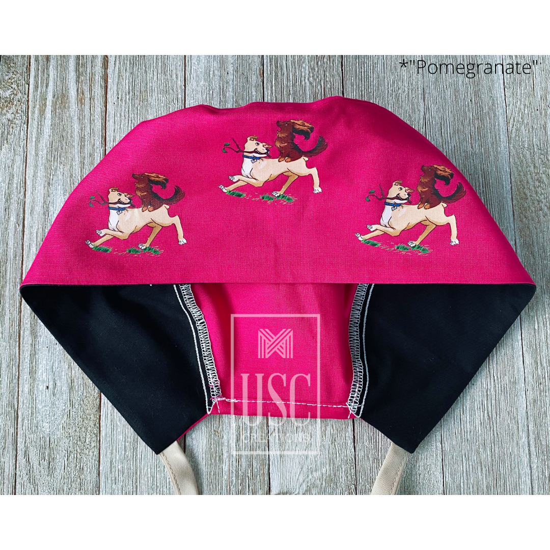 Your Picture Printed ALL OVER on Custom Solid Color Unisex Scrub Cap