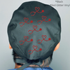 Heart Stethoscope Custom Solid Color Unisex Scrub Cap