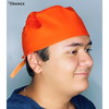 Solid Color "Orange" Unisex Scrub Cap