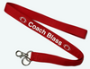 Solid Color Customizable Fabric Lanyard