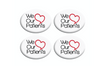 We Love Our Patients Hat Buttons Adjustable Face Mask Holder Ear Savers