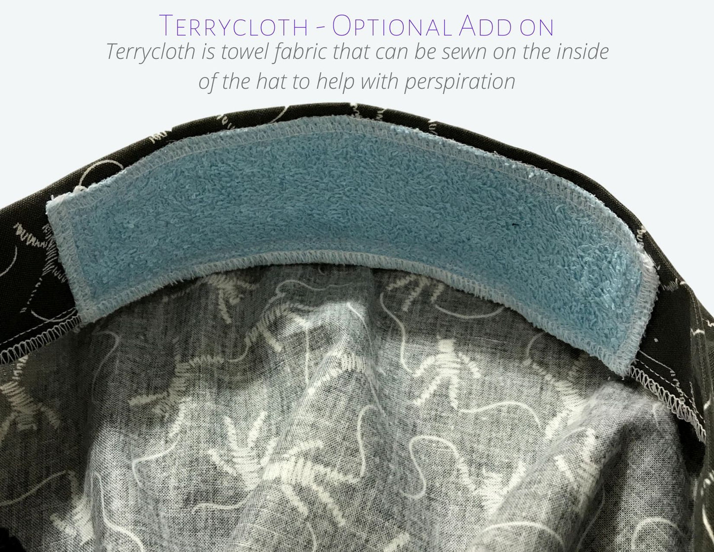 Blue Ombre Dragon Scales Design Unisex Cute Scrub Cap