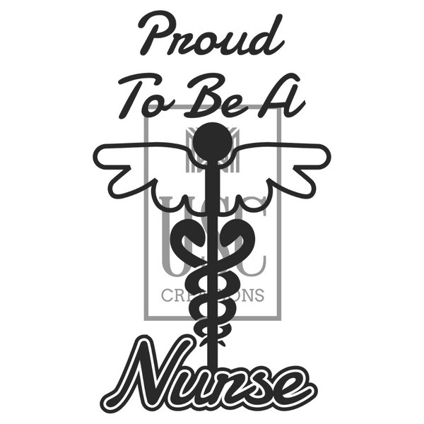 Proud to be a Nurse Decal