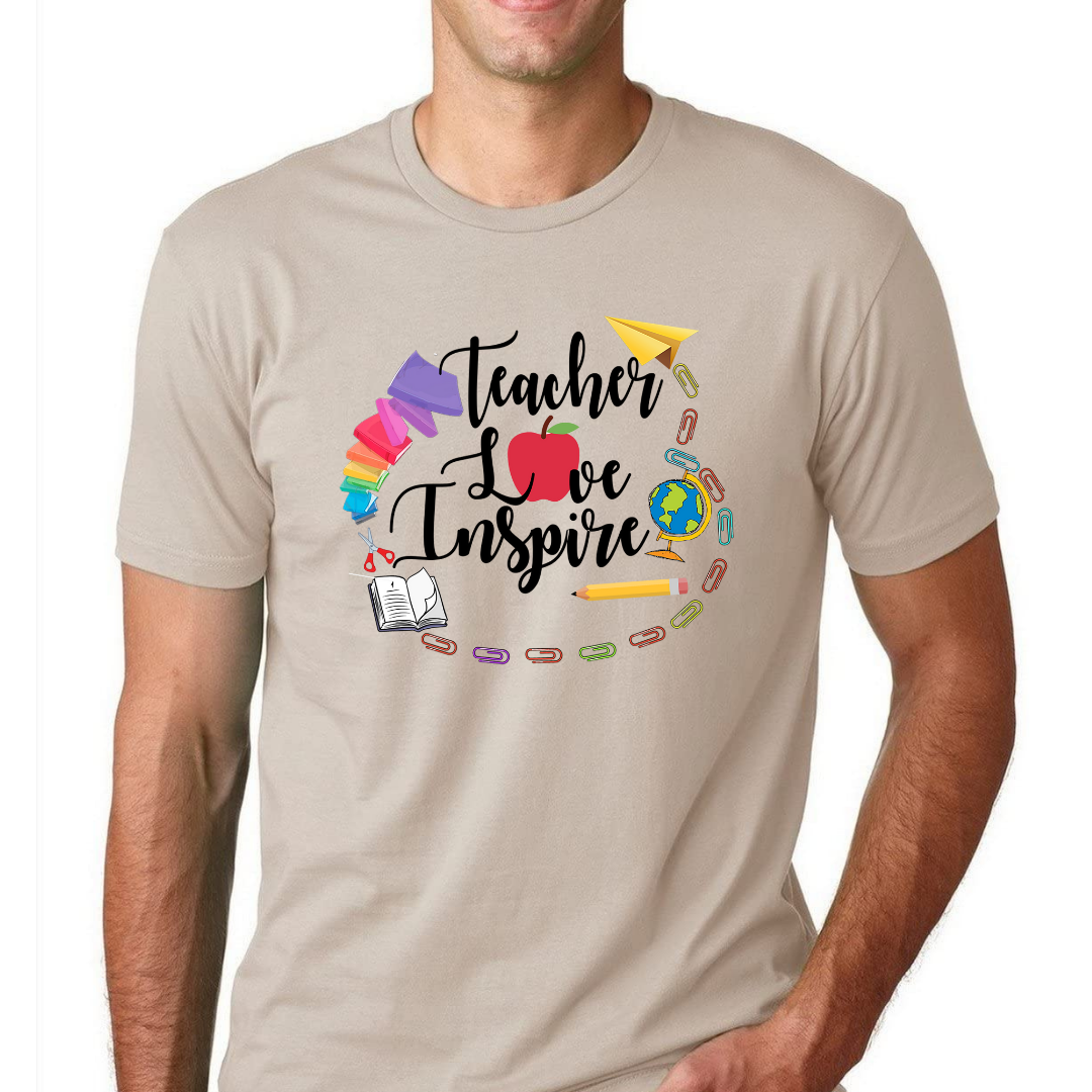 Teach Love Inspire Unisex T-Shirt