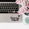 Quarantini & Chill Sanitize Decal