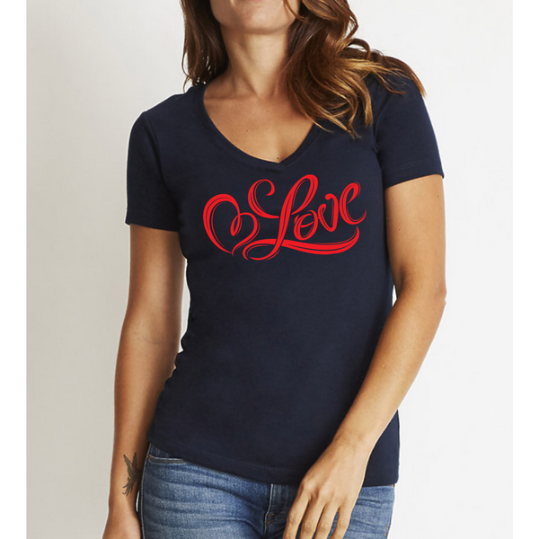 Love Women's Ideal V-Neck Tee