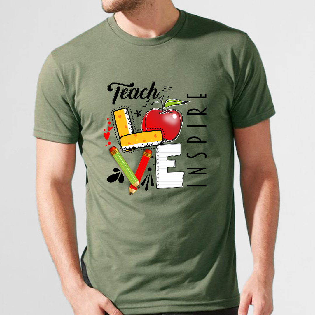 Teach Love Inspire Unisex T-Shirt