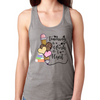 Teaching Is Work Of Heart Women's Ideal Racerback Tank Top