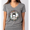 Messy Bun #DoctorLife Women's Ideal V-Neck Tee