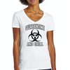 Quarantine & Chill Women's Ideal V-Neck Tee