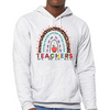 Teachers We Do It All Rainbow Unisex Fleece Pullover Hoodie